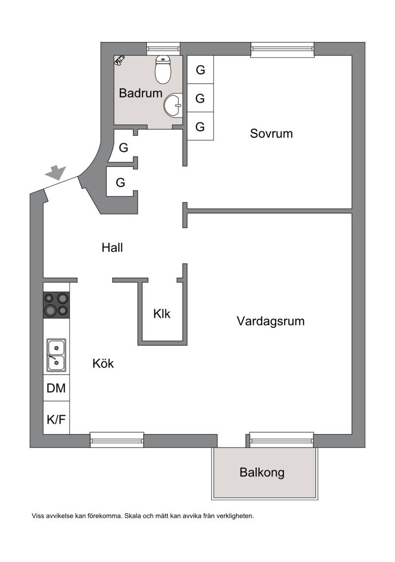 2 rum Lägenhet på Almstigen 4 Ulvsunda Stockholms kommun - bild 25