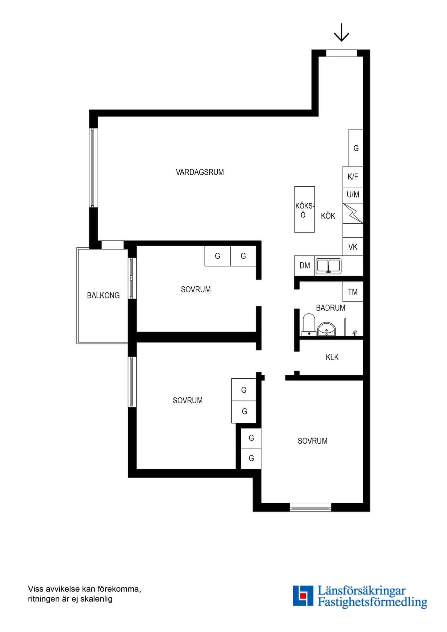 4 rum Lägenhet på Nybodagatan 2, 3 tr Skytteholm Solna kommun - bild 33