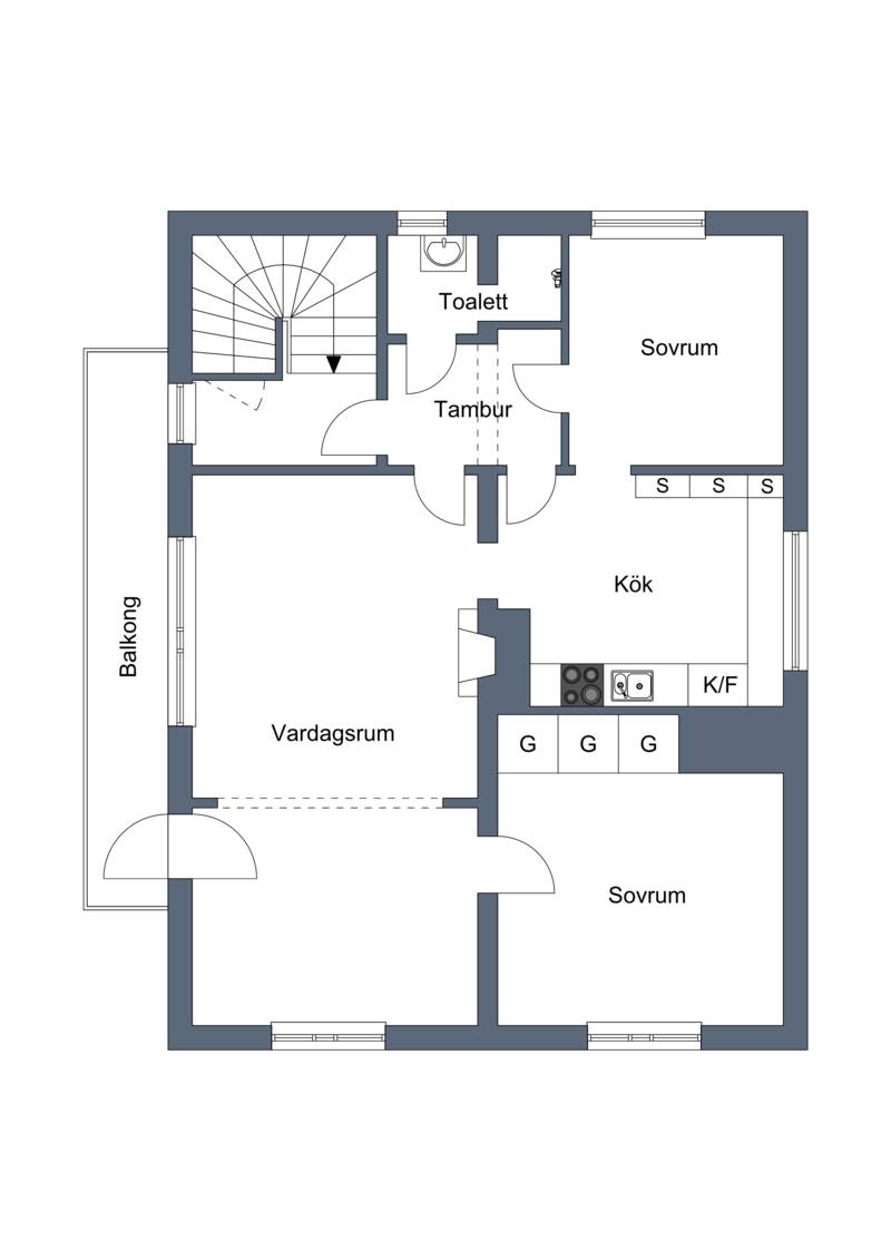 8 rum Villa på Odlarevägen 4 Norr Värnamo kommun - bild 28