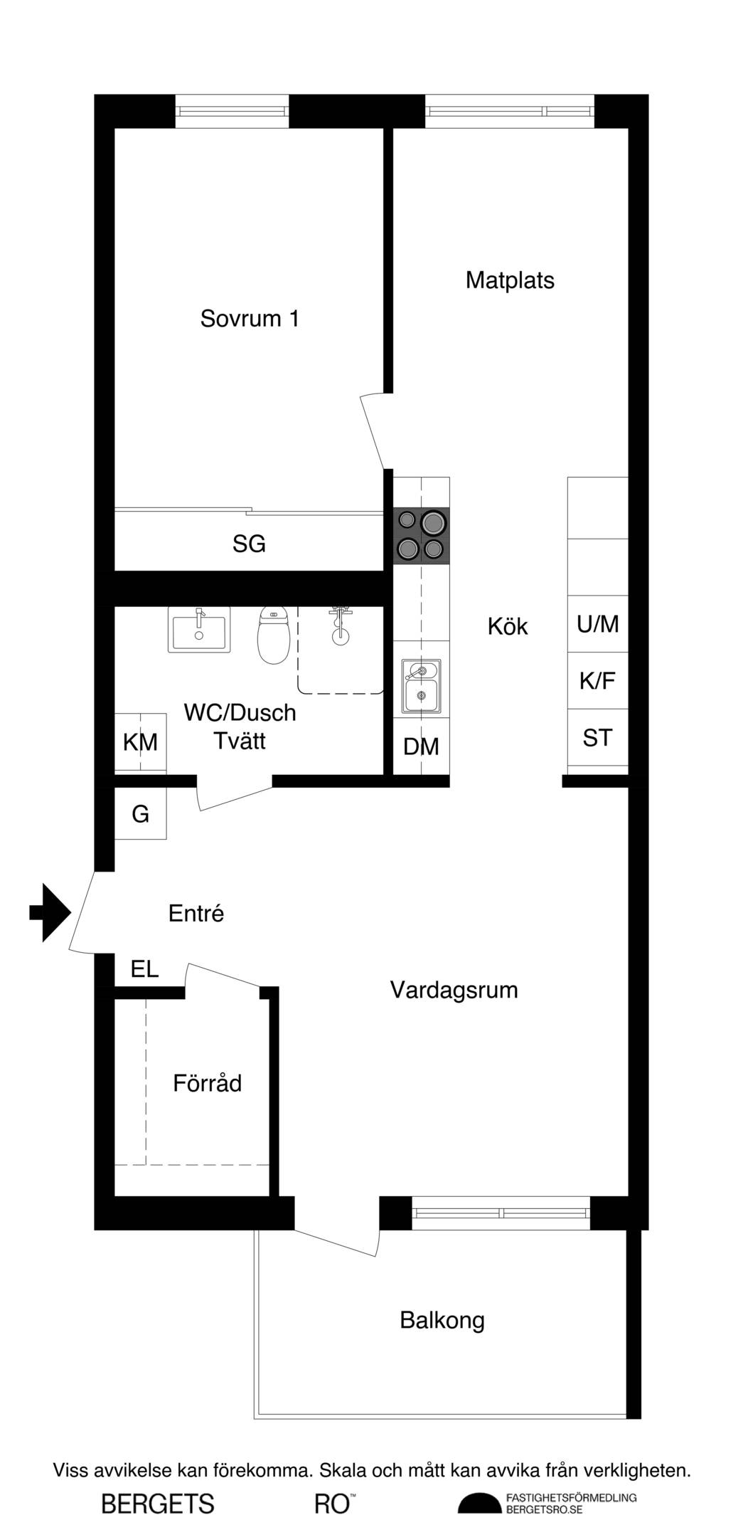 2 rum Lägenhet på Dammtorps allé 11 Järvastaden Solna kommun - bild 34