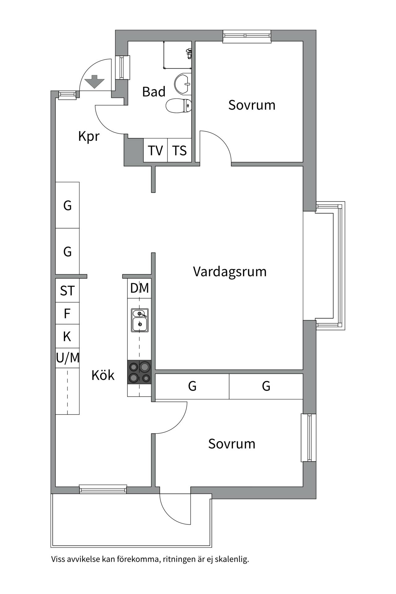 3 rum Lägenhet på Ringgatan 11A Luthagen Uppsala kommun - bild 24