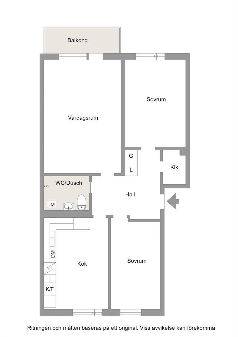 3 rum Lägenhet på Drottning Kristinas väg 63 Marieholm Mariestads kommun - bild 23