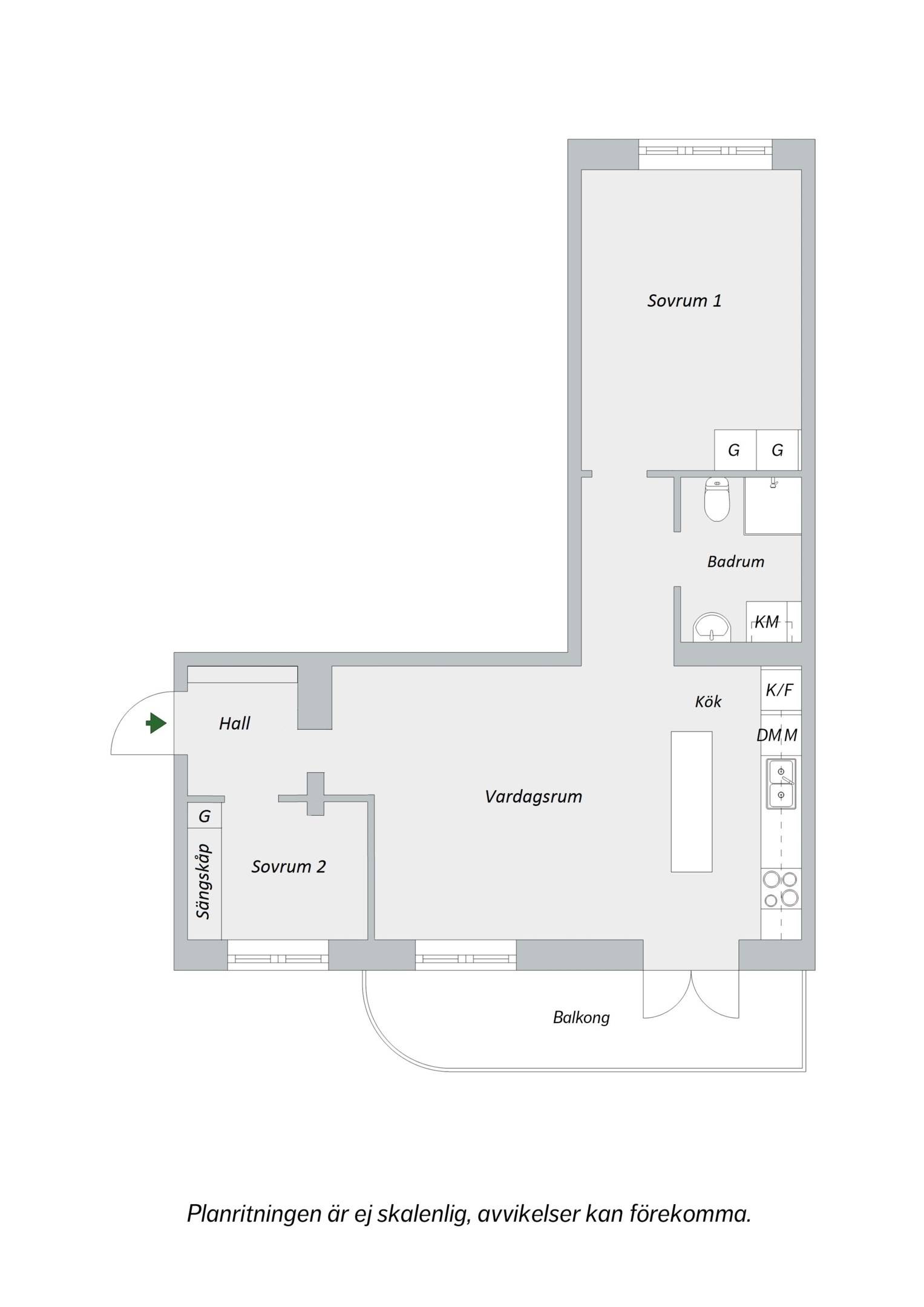 3 rum Lägenhet på LM Ericssons väg 22, 4tr Telefonplan Stockholms kommun - bild 26