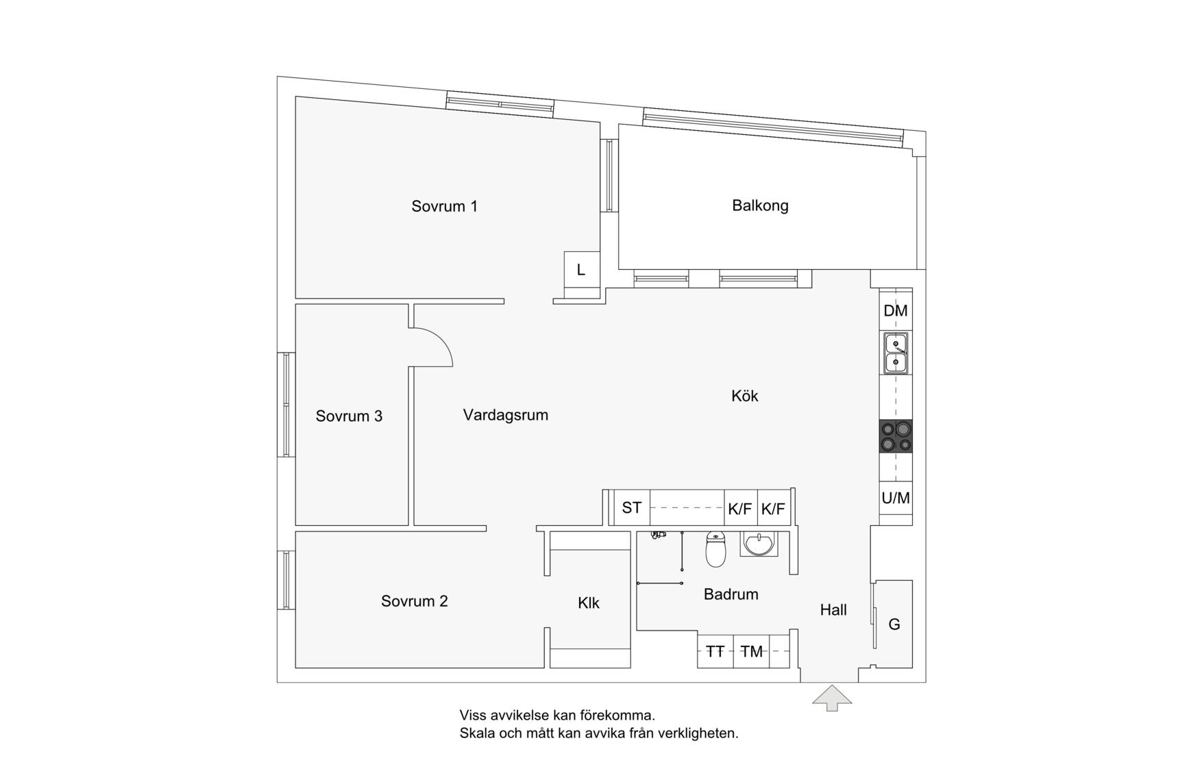 3 rum Lägenhet på Mjölnarvägen 8A, 9 tr Nacka - Kvarnholmen Nacka kommun - bild 32