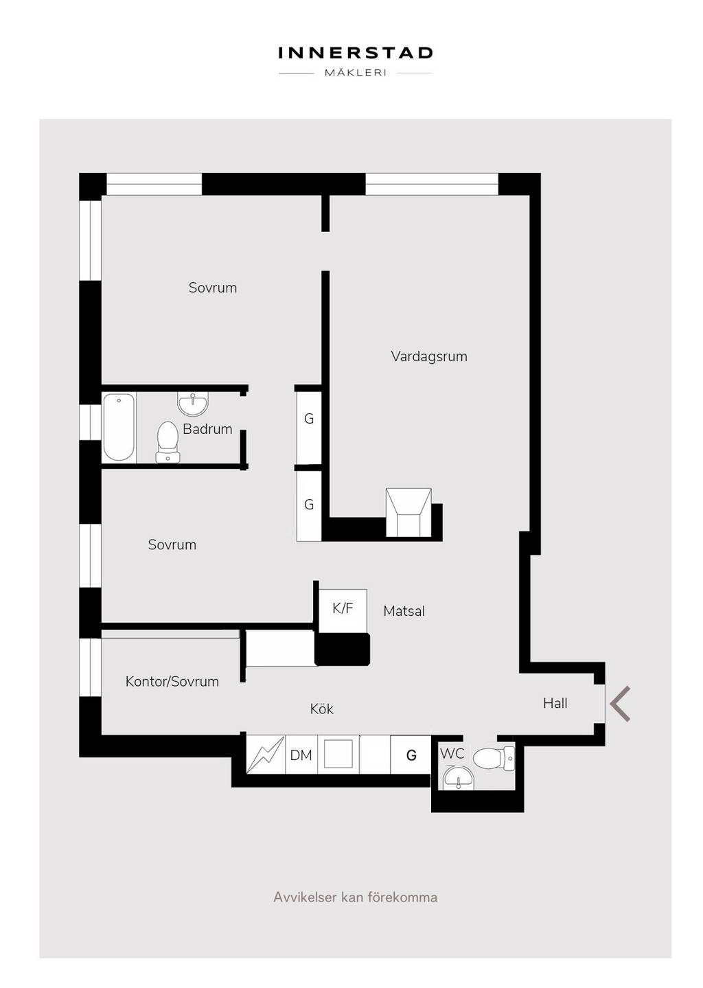 4 rum Lägenhet på Kallskärsgatan 3 Nedre Gärdet/Östermalm Stockholms kommun - bild 22
