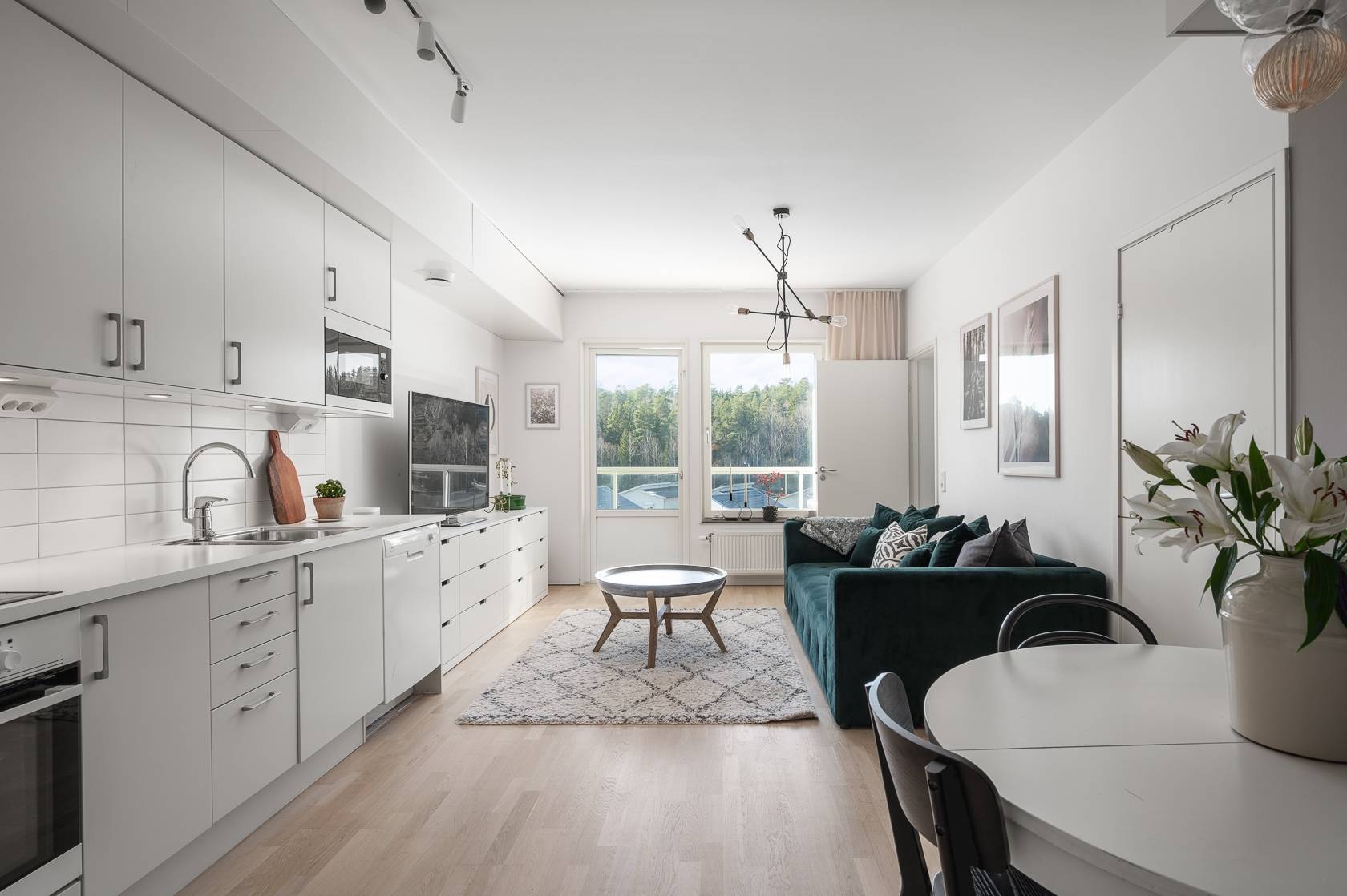 2 rum lägenhet på Hägerneholmsvägen 6A 3tr Hägerneholm, Arninge-ullna, Täby kommun - bild 1