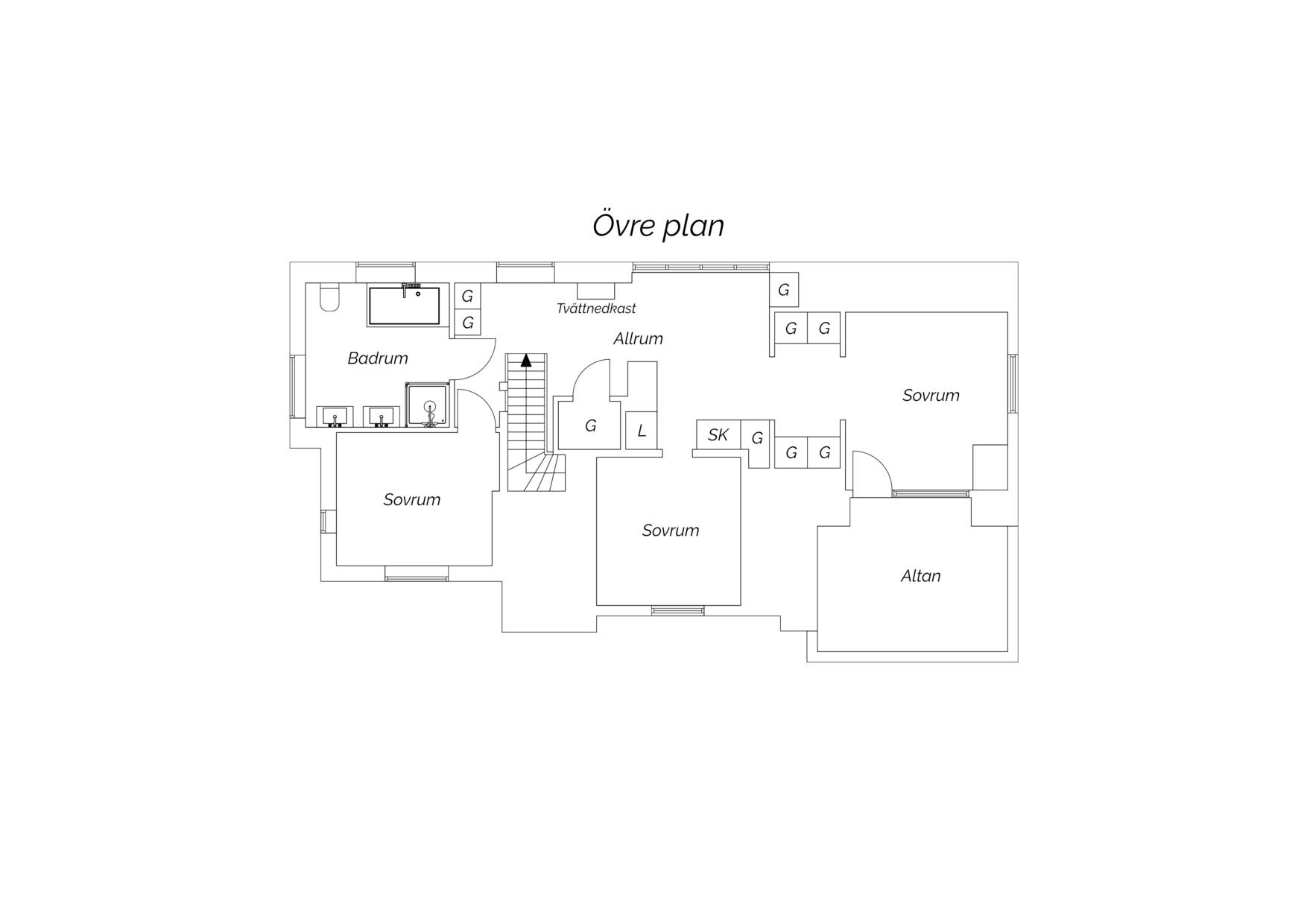 169 m² Villa på Björnvägen 3 Viggbyholm Täby kommun - bild 37