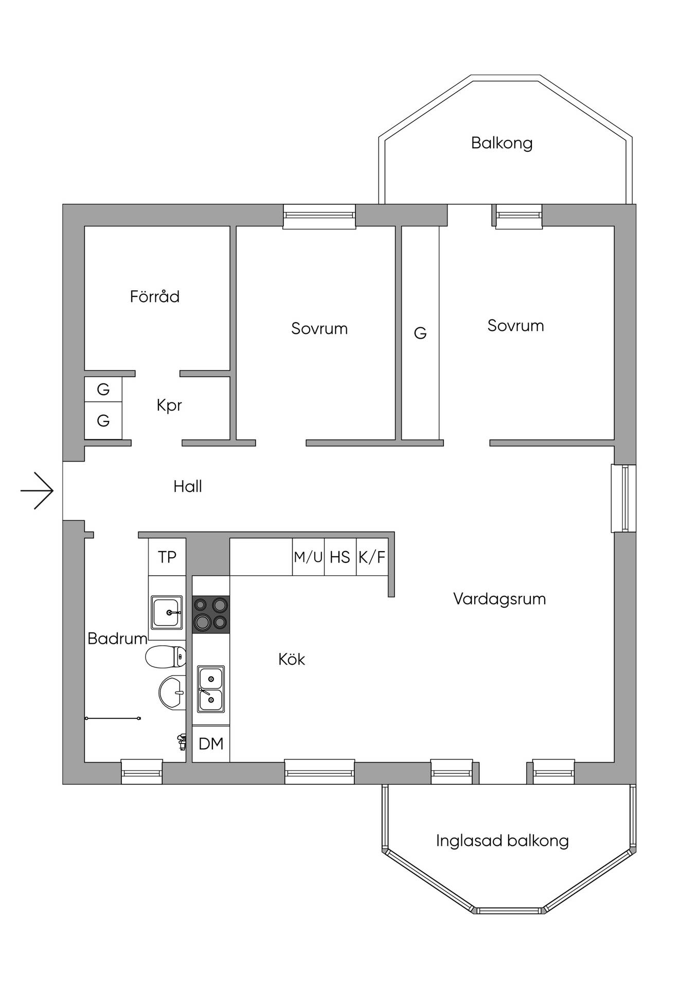 3 rum Lägenhet på Kanalvägen 24 Centrala Åkersberga Österåkers kommun - bild 19