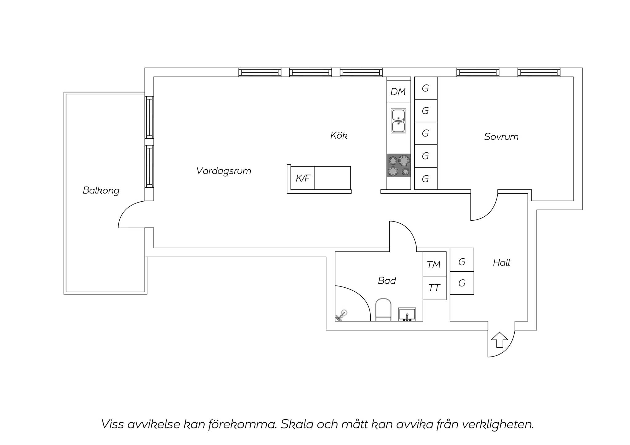2 rum Lägenhet på Torvmossvägen 6A Hökmossen Nykvarns kommun - bild 23