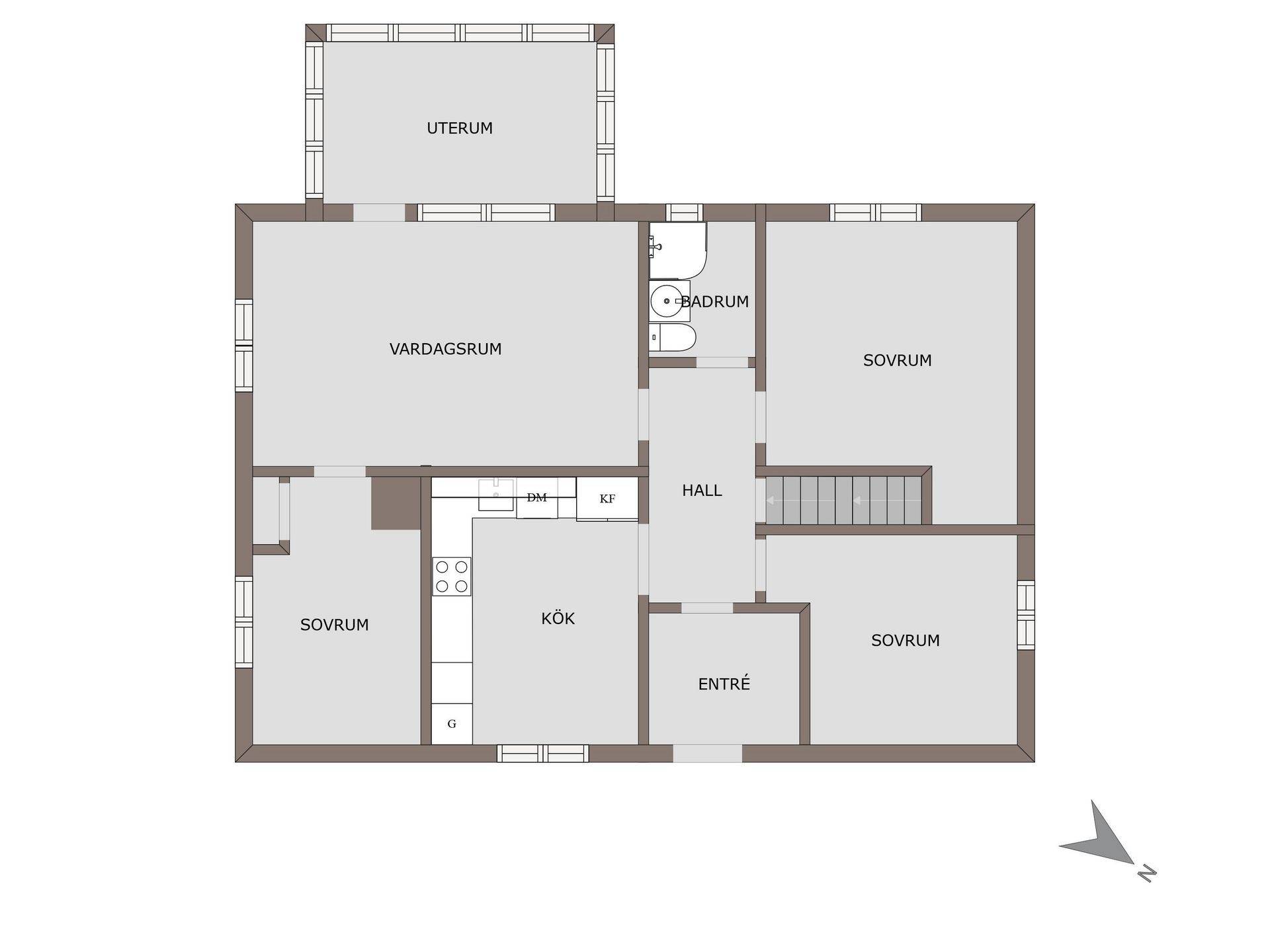 5 rum Villa på Egnahemsvägen 4 Sandared Borås kommun - bild 25
