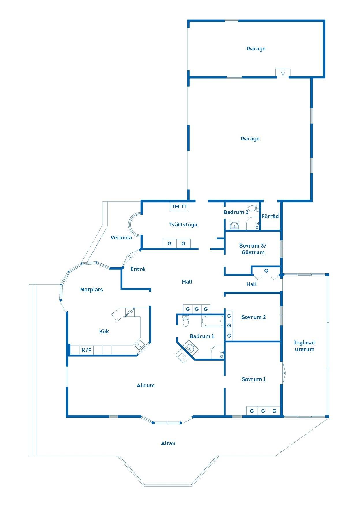 4 rum Villa på Valsta 510 Odensbacken Örebro kommun - bild 4