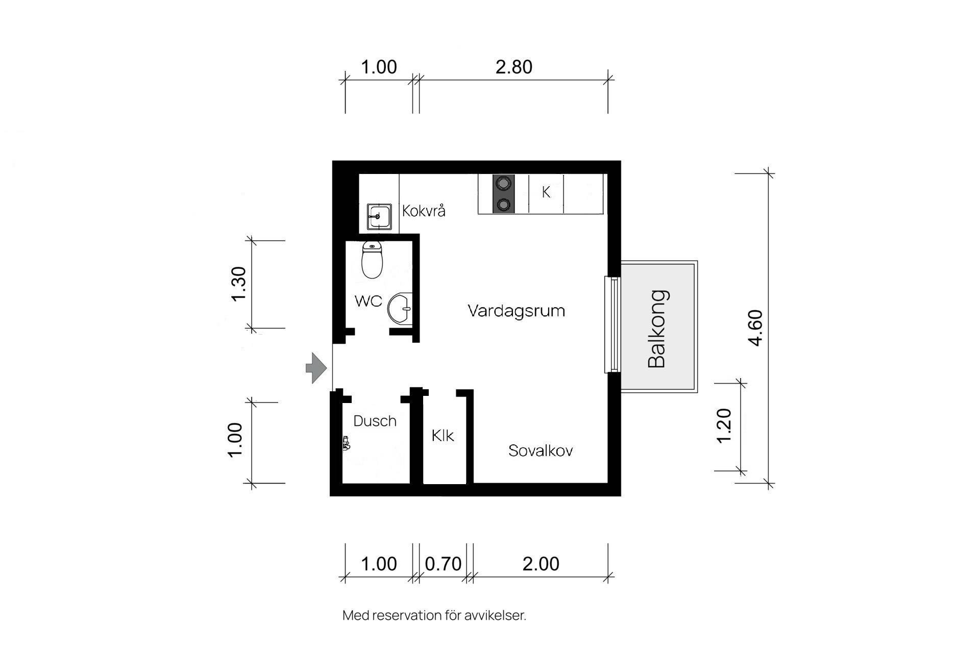 1 rum Lägenhet på Bergsrådsvägen 34 Bagarmossen Stockholms kommun - bild 23