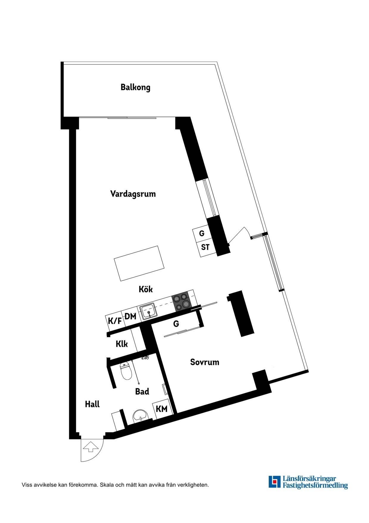 2 rum Lägenhet på Maria skolgata 93 Zinkensdamm Stockholms kommun - bild 44
