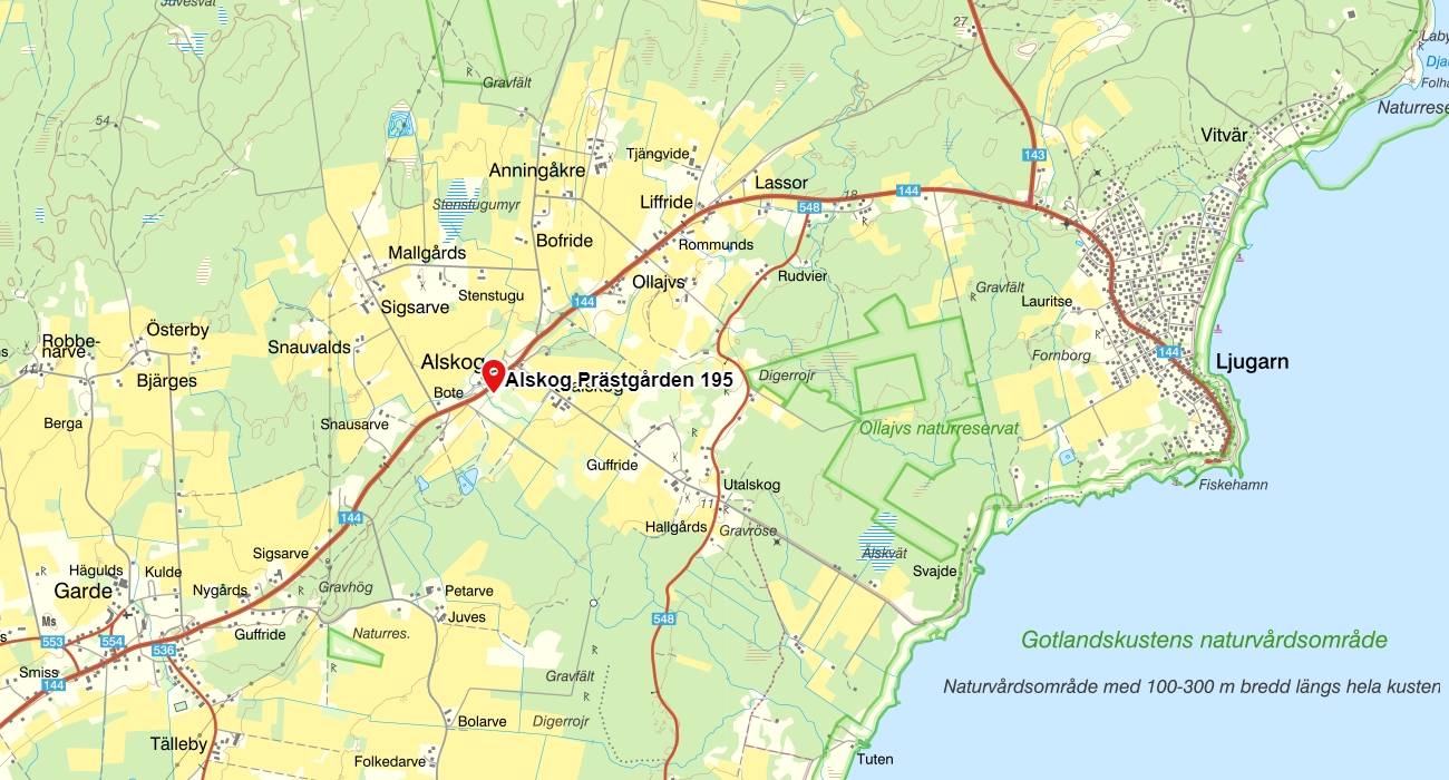 5 rum Villa på Alskog Prästgården 195 Alskog - Östra Gotland Gotlands kommun - bild 51