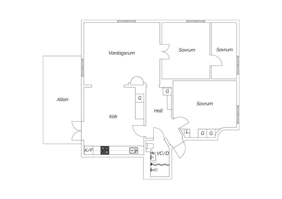 3 rum Lägenhet på Sturegatan 48 Öster centralt Örebro Örebro kommun - bild 27
