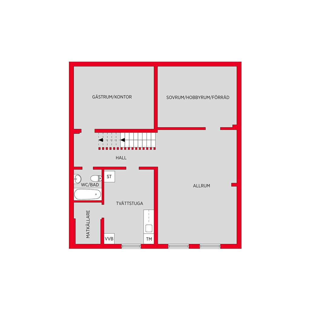7 rum Villa på Menuettvägen 15 Övre Forssa Borlänge kommun - bild 32