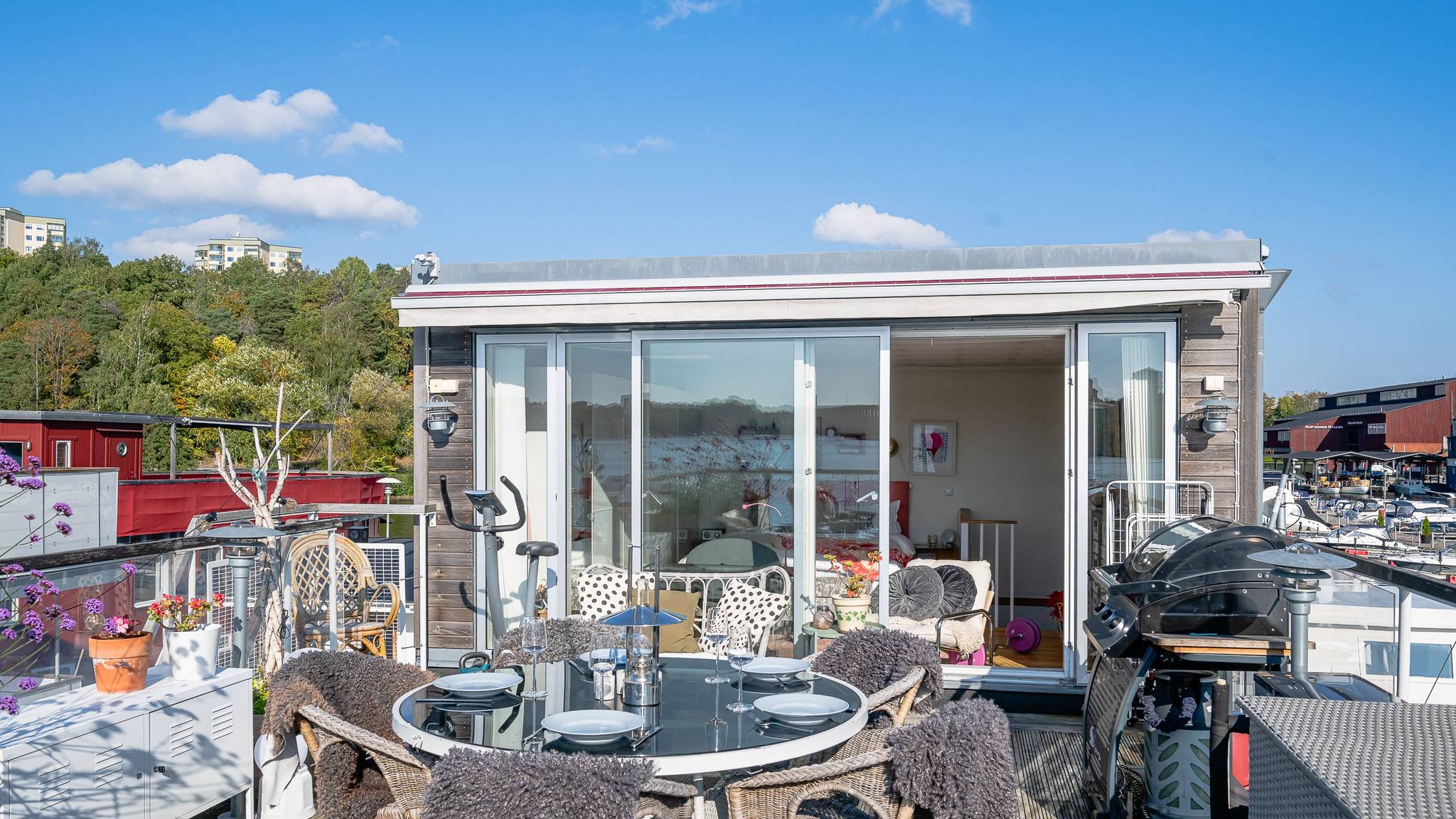 4 rum Villa på Karlbergs strand 6A - A31 utsida Pampas Marina Solna kommun - bild 9