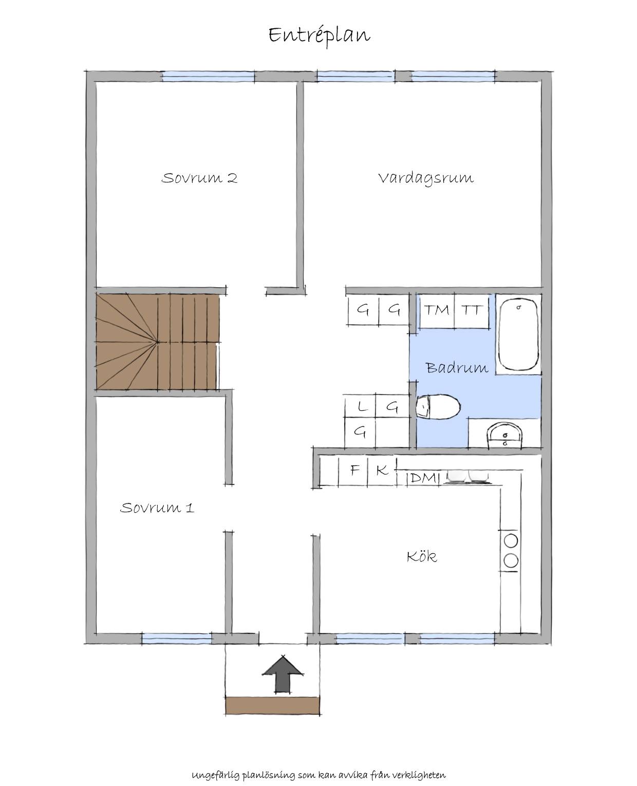5 rum Radhus på Målarstigen 37 Salem Salems kommun - bild 36