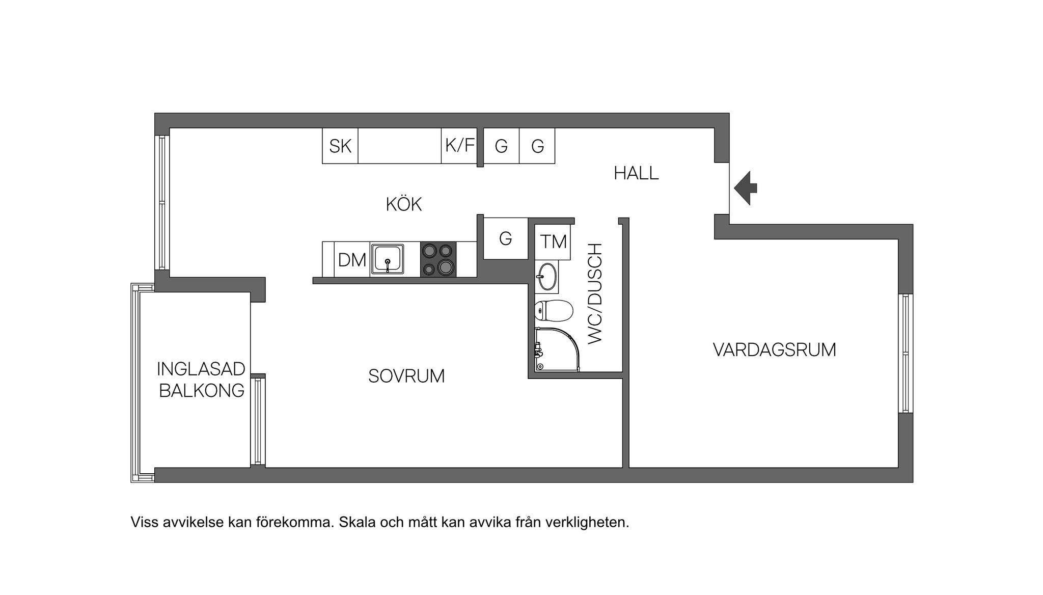 2 rum Lägenhet på Kumlagatan 1A Odensvi - Malmaberg Västerås kommun - bild 27