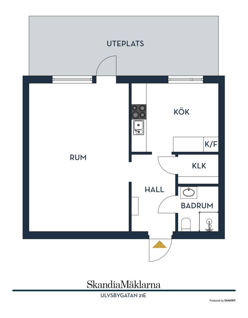 1 rum Lägenhet på Ulvsbygatan 21E Norrstrand Karlstads kommun - bild 26