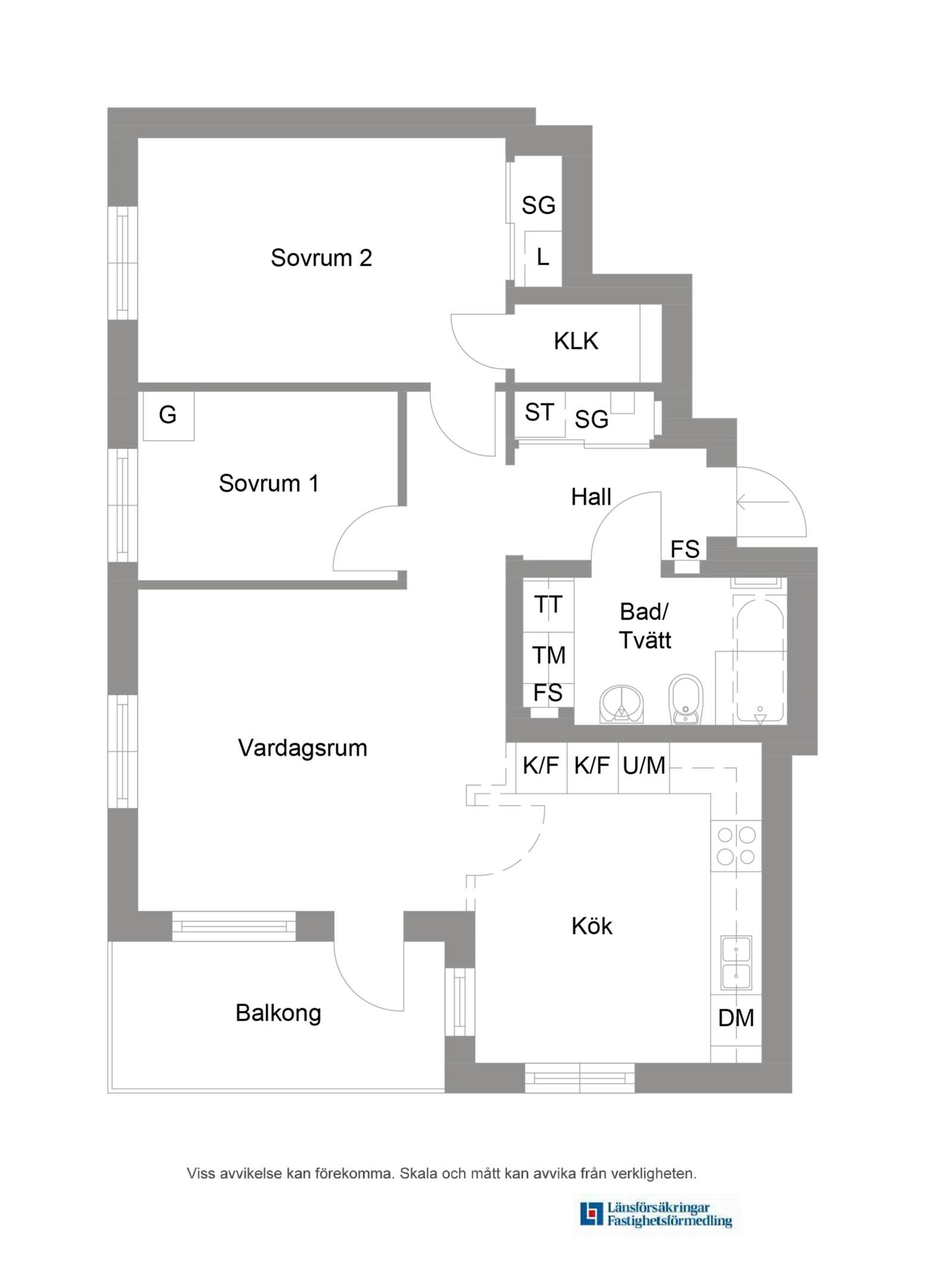 3 rum Lägenhet på Poseidongatan 13 Öster Mälarstrand Västerås kommun - bild 22