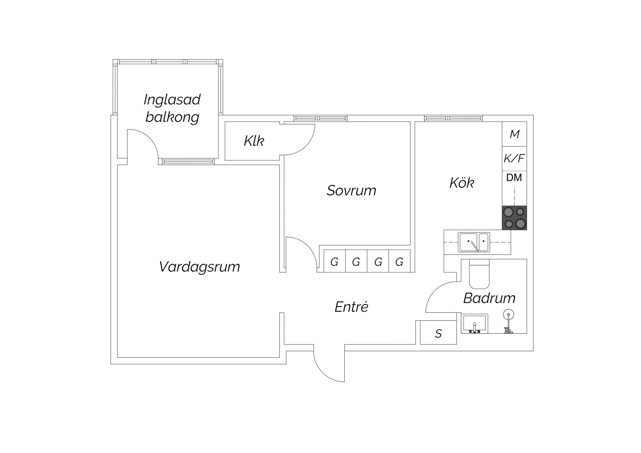 2 rum Lägenhet på Önskevädersgatan 37 Biskopsgården Göteborgs kommun - bild 32