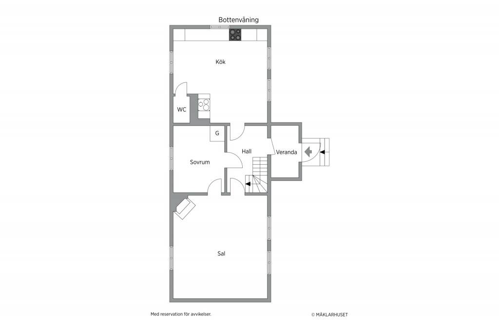 4 rum Villa på Hagen 513 Delsbo Hudiksvalls kommun - bild 32