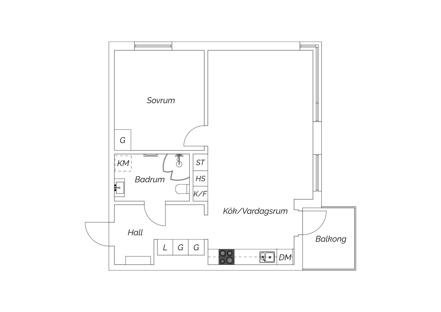 2 rum Lägenhet på Bangatan 32 Majorna Göteborgs kommun - bild 25