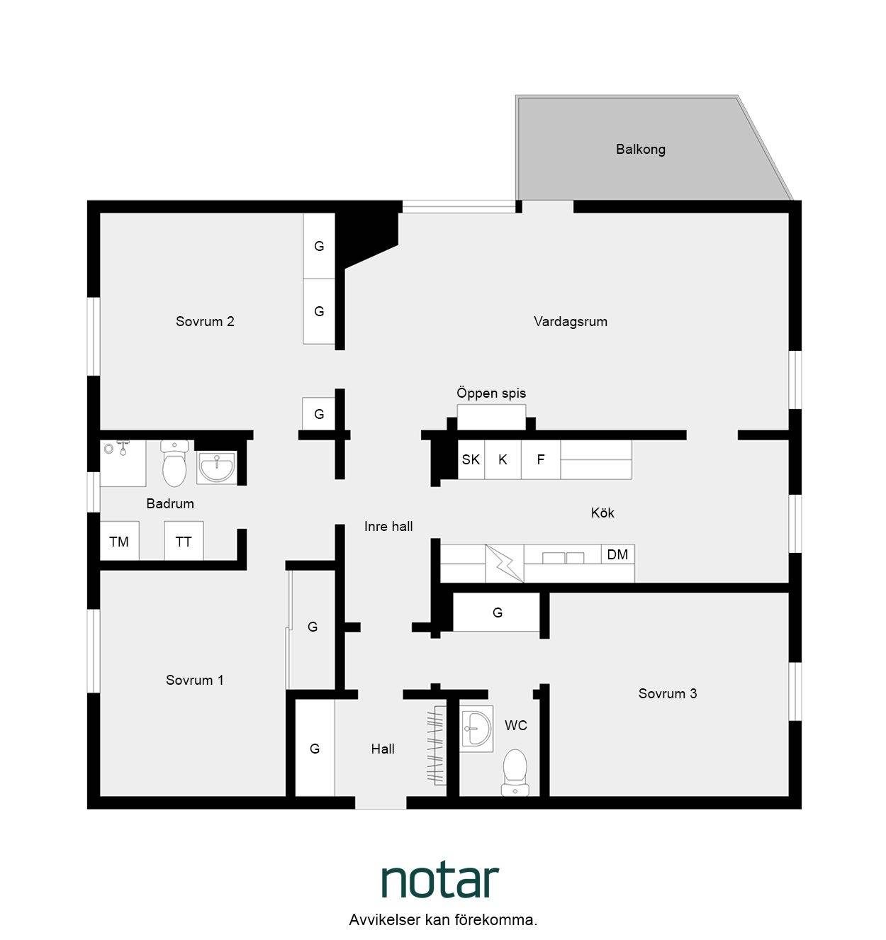 4 rum Lägenhet på Tallidsvägen 9B, 2tr Finntorp Nacka kommun - bild 18