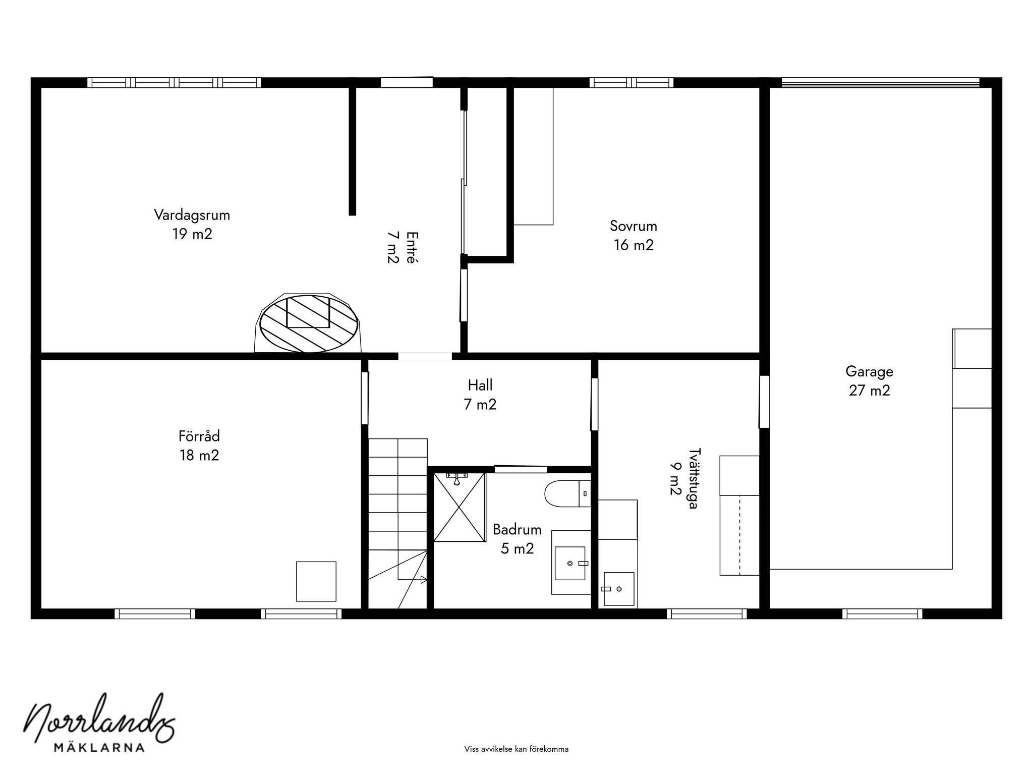 166 m² Villa på Norrlindsjö 143 Lucksta Sundsvalls kommun - bild 24