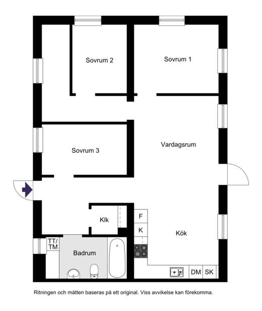 4 rum Lägenhet på Ålstavägen 21A Barkarbystaden Järfälla kommun - bild 46