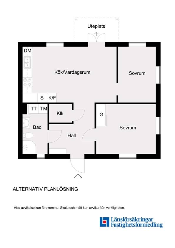 2 rum Lägenhet på Loftvägen 3C Tomtebo Umeå kommun - bild 35
