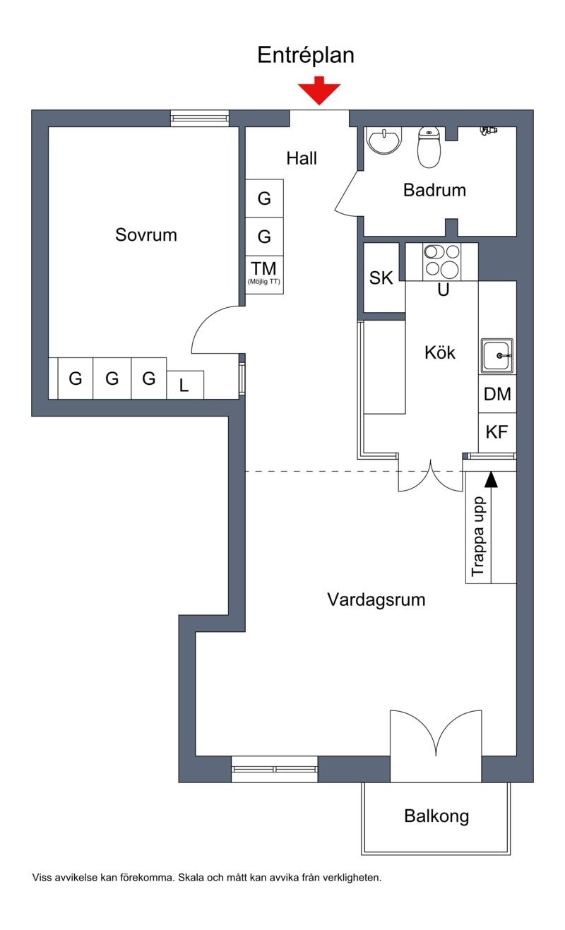 3 rum Lägenhet på Garverigränd 7 Järla Sjö Nacka kommun - bild 43