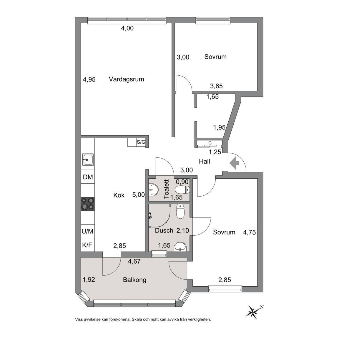 3 rum Lägenhet på Lerum Andersvägen 116 Lerum Lerums kommun - bild 32