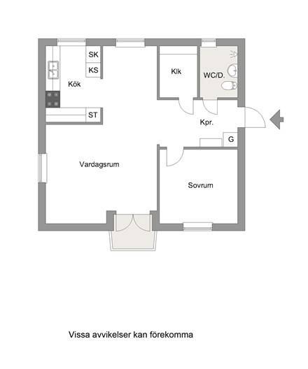 2 rum Lägenhet på Gesällvägen 12 Sandvikens kommun - bild 20