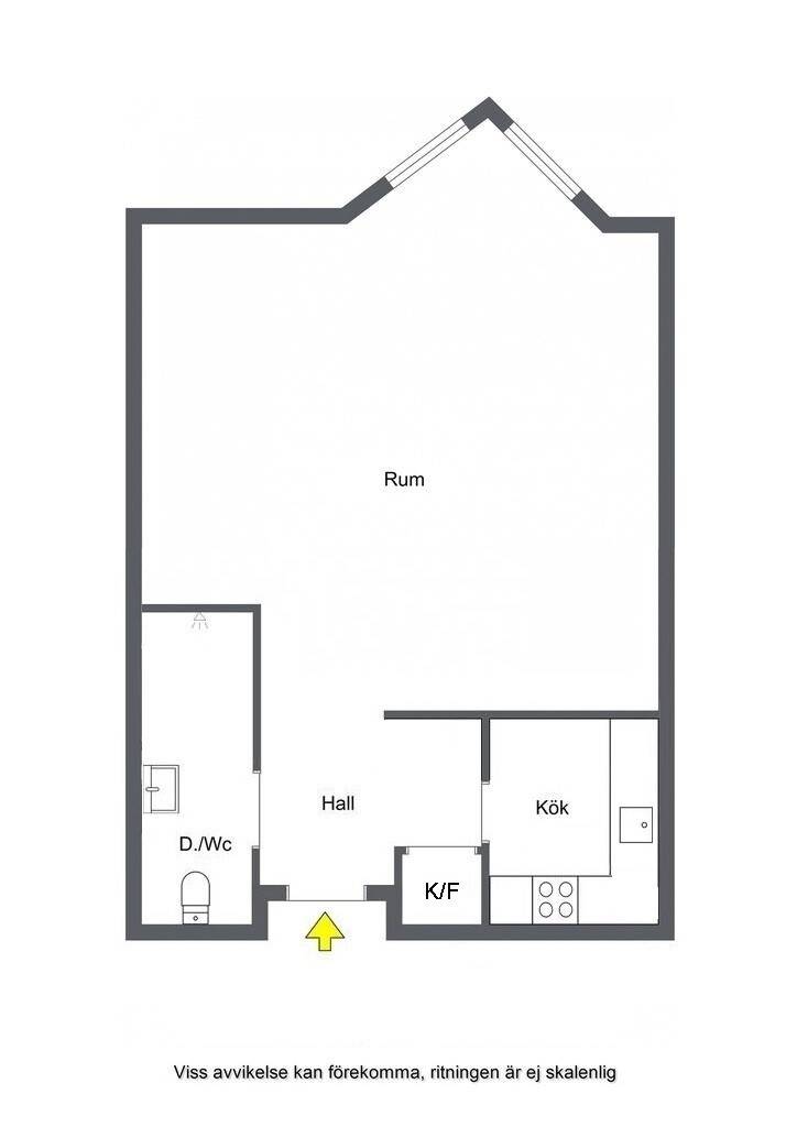 1 rum Lägenhet på Kungsklippan 11, 2 tr Kungsholmen Stockholms kommun - bild 19