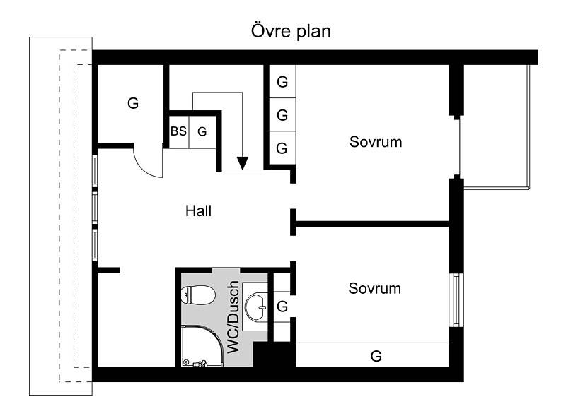 4 rum Parhus på Henrik Gjutares Gata 27e Norrmalm Skövde kommun - bild 43
