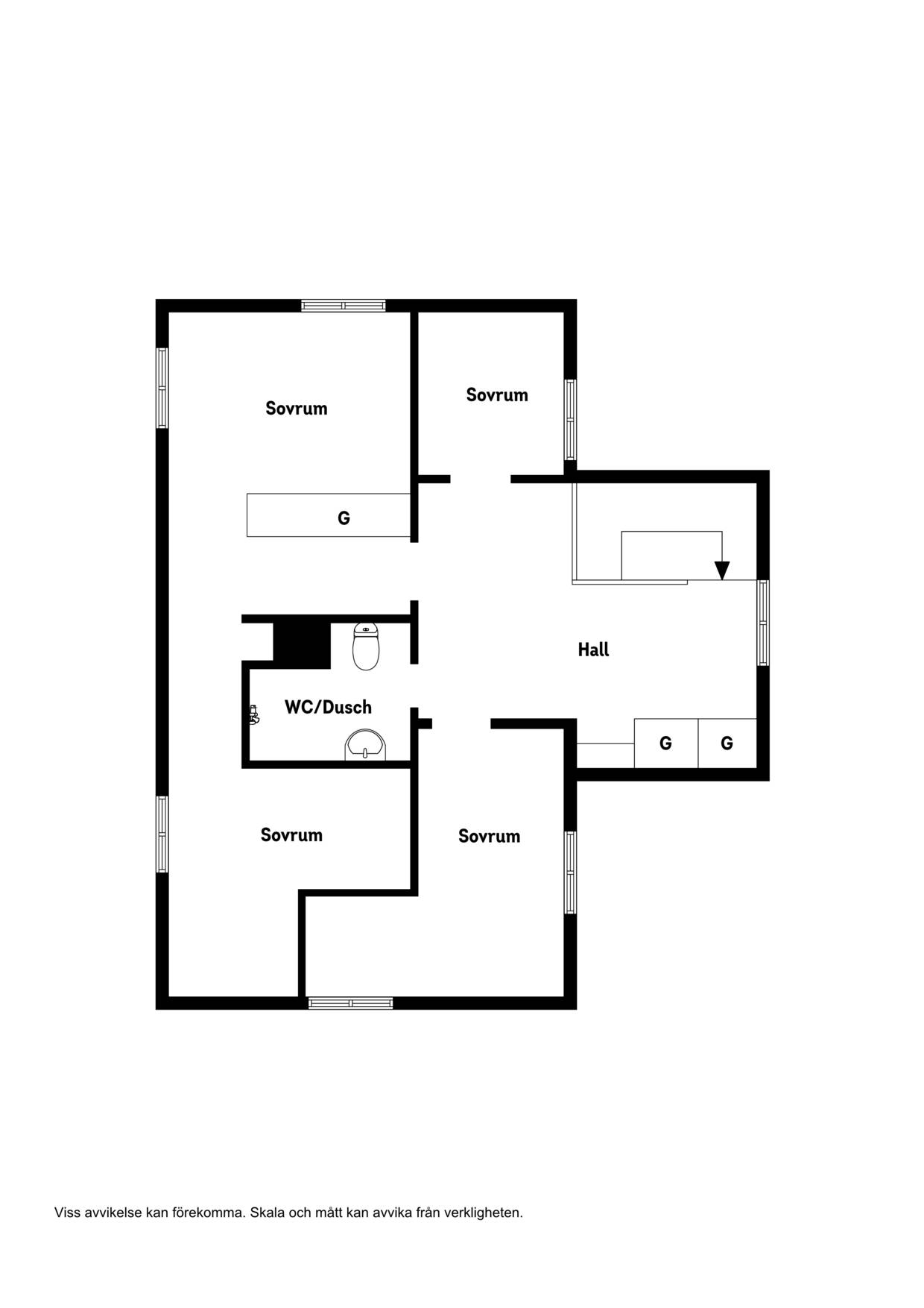 5 rum Villa på Propsgatan 1 Hörnett Örnsköldsviks kommun - bild 34