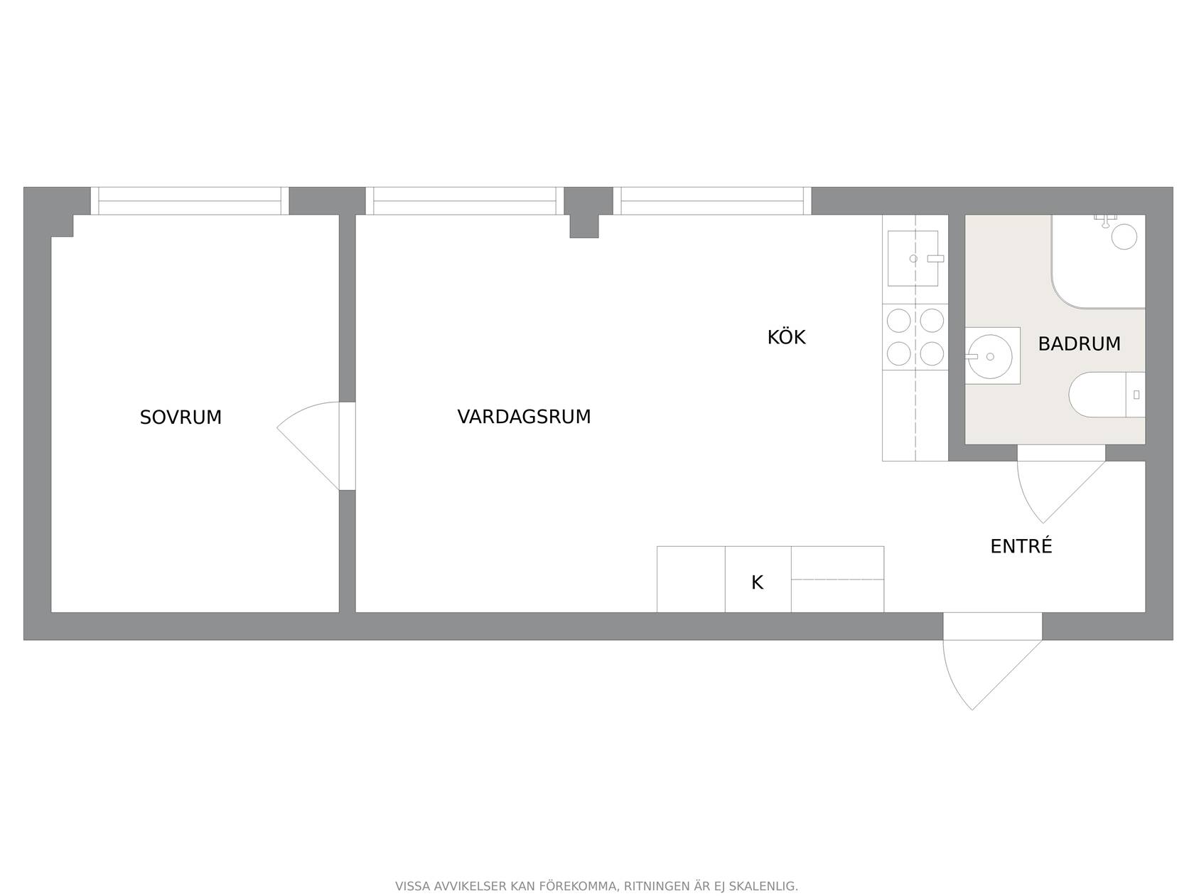 2 rum Lägenhet på Visborgsgatan 51A Gotlands kommun - bild 12