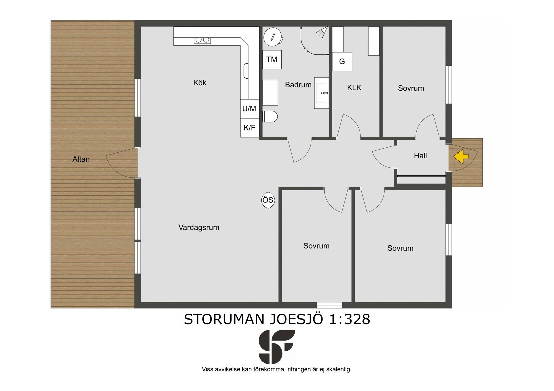 4 rum Radhus på Boxfjäll 500A Tärnaby Storumans kommun - bild 42
