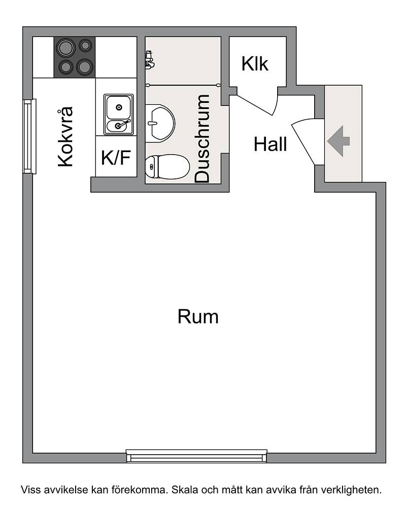 1 rum Lägenhet på Herrhagsgatan 15 C Herrhagen Karlstads kommun - bild 19