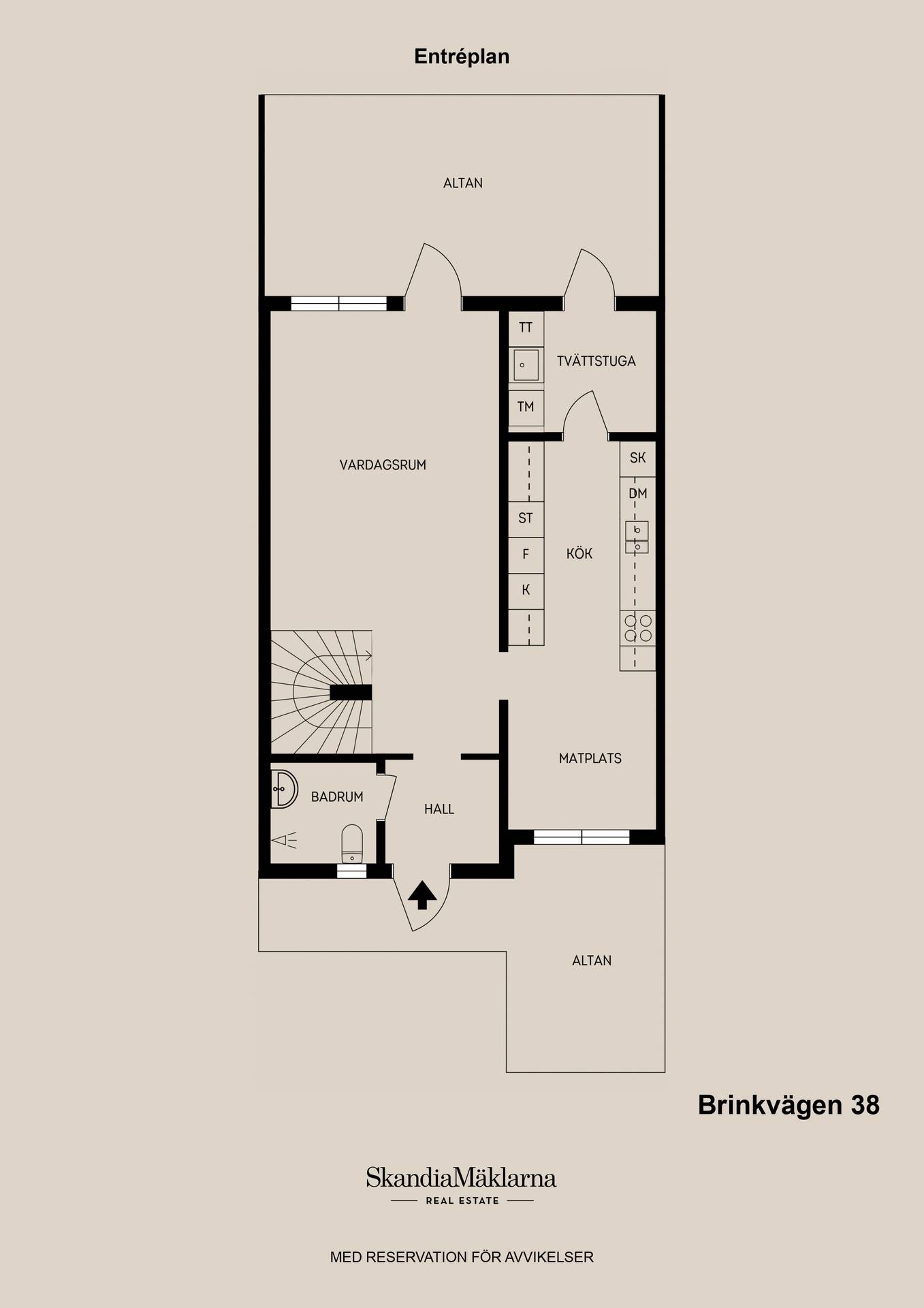 4 rum Radhus på Brinkvägen 38 Älvkarleby Älvkarleby kommun - bild 39