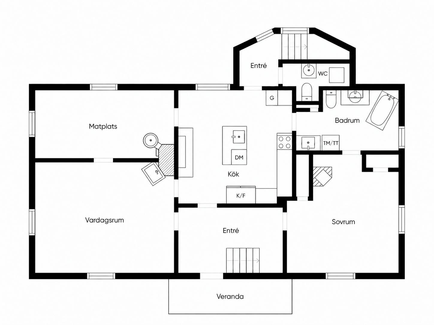 6 rum Villa på Landsvägen 45 Klevshult Vaggeryds kommun - bild 59