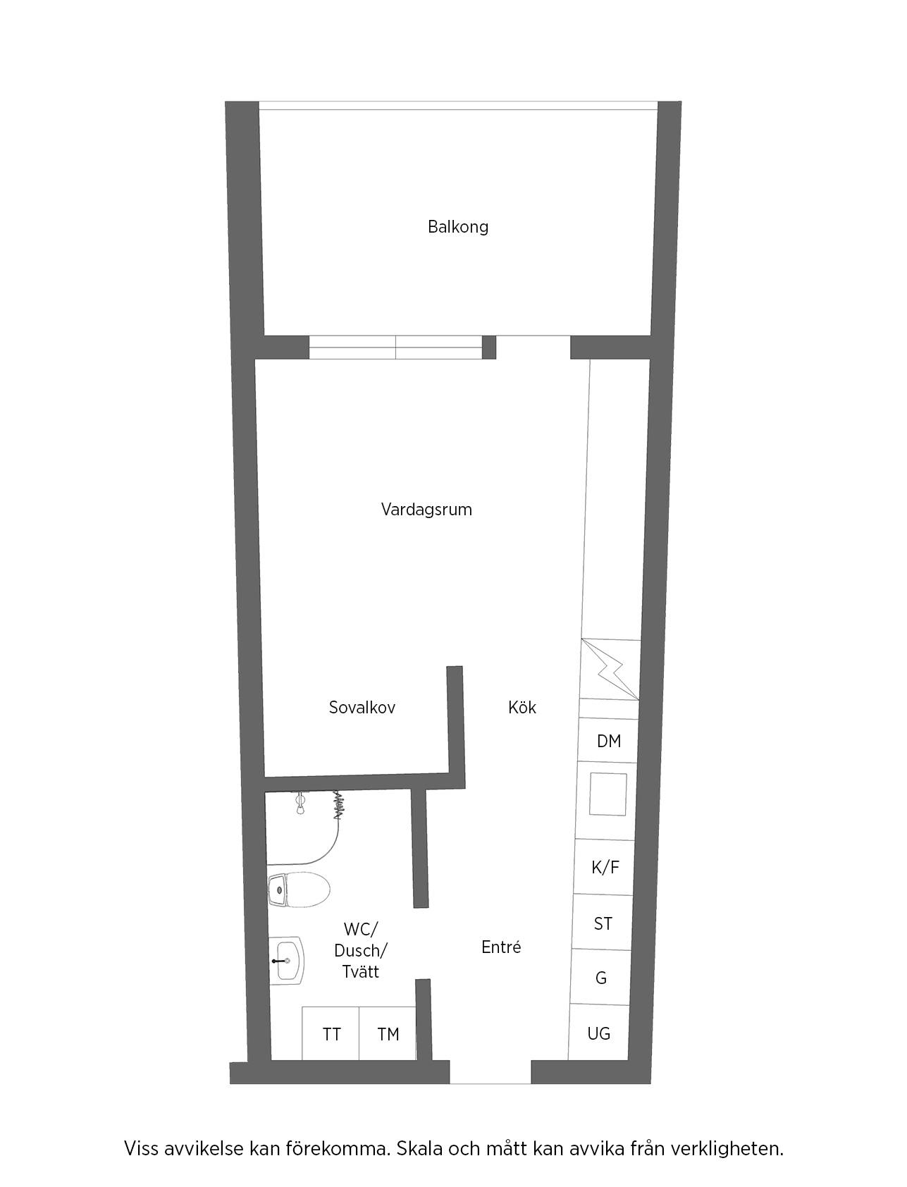 1 rum Lägenhet på HÄGERNEHOLMSVÄGEN 4 HÄGERNEHOLM Täby kommun - bild 22