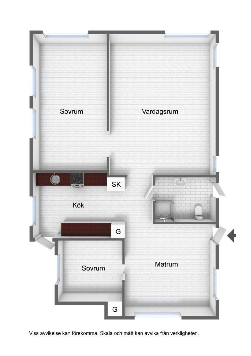 4 rum Fritidsboende på Andra Svanviksvägen 32 Filsbäck/Truve Götene kommun - bild 34