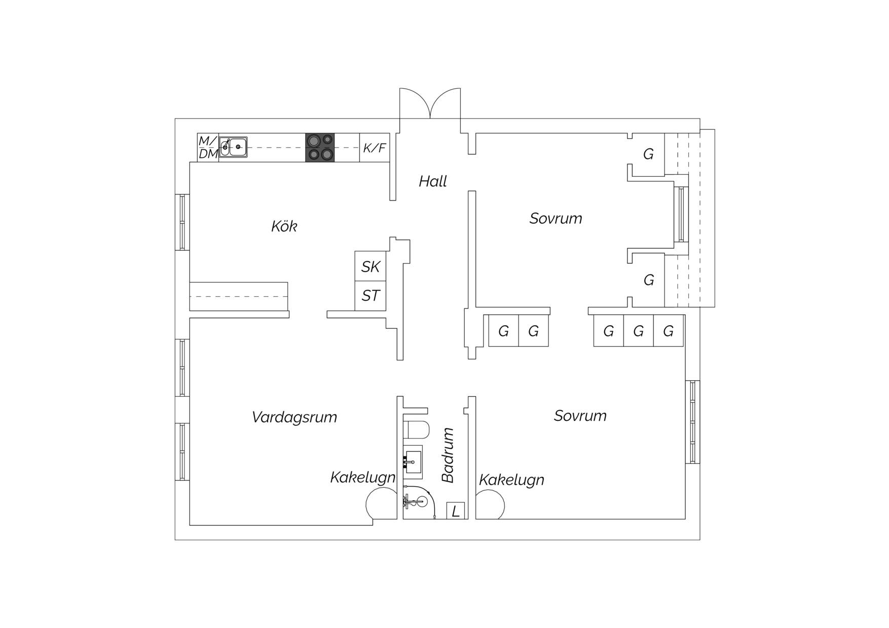 3 rum Lägenhet på Idrottsgatan 9B Jutahusen Lunds kommun - bild 37