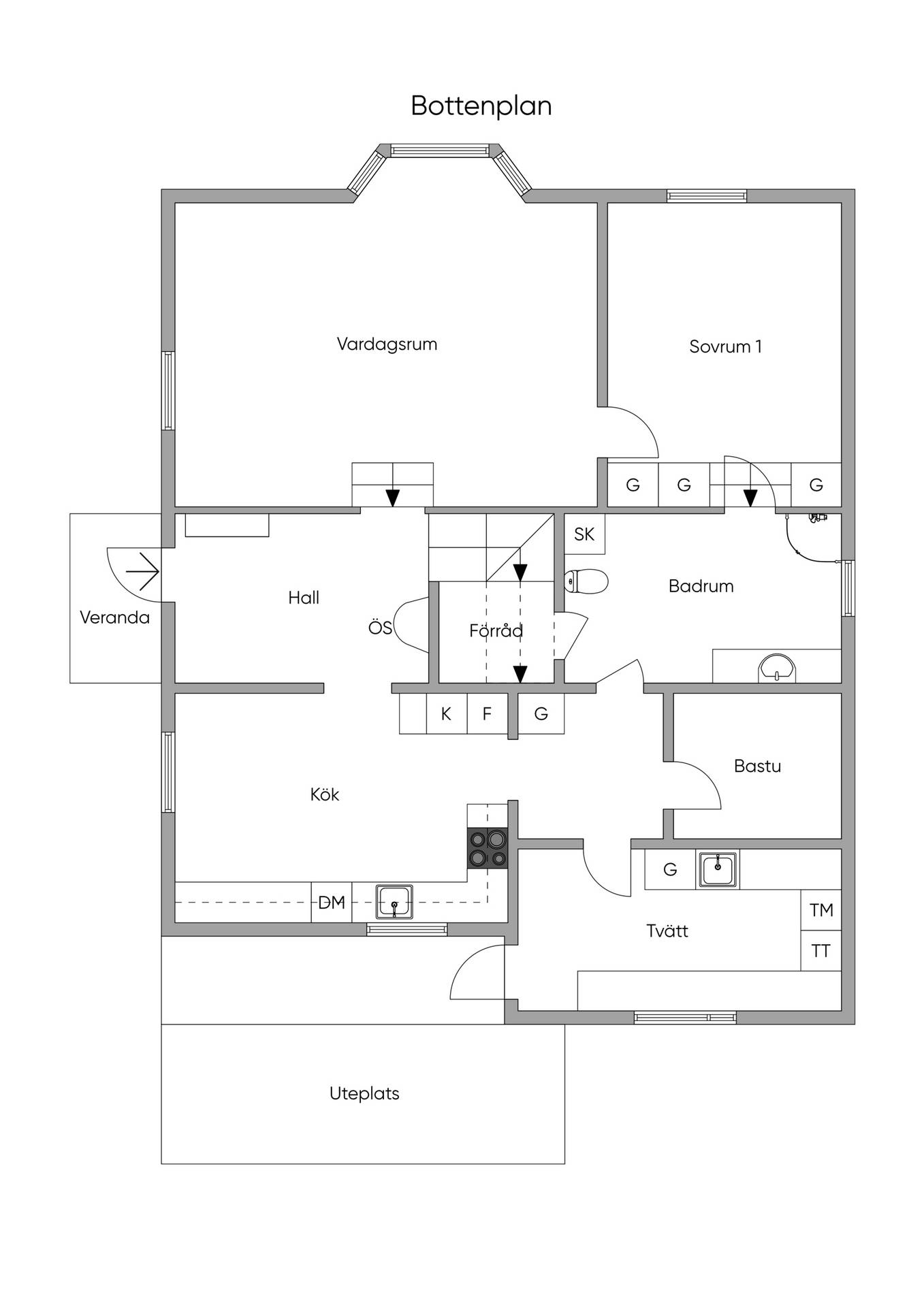 4 rum Villa på Gryningsvägen 10 Drevviksstrand Huddinge kommun - bild 69