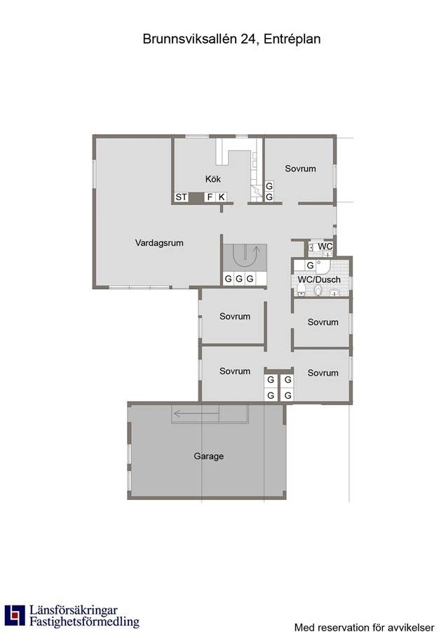 6 rum Villa på Brunnsviksallén 24 Brunnsvik Motala kommun - bild 30
