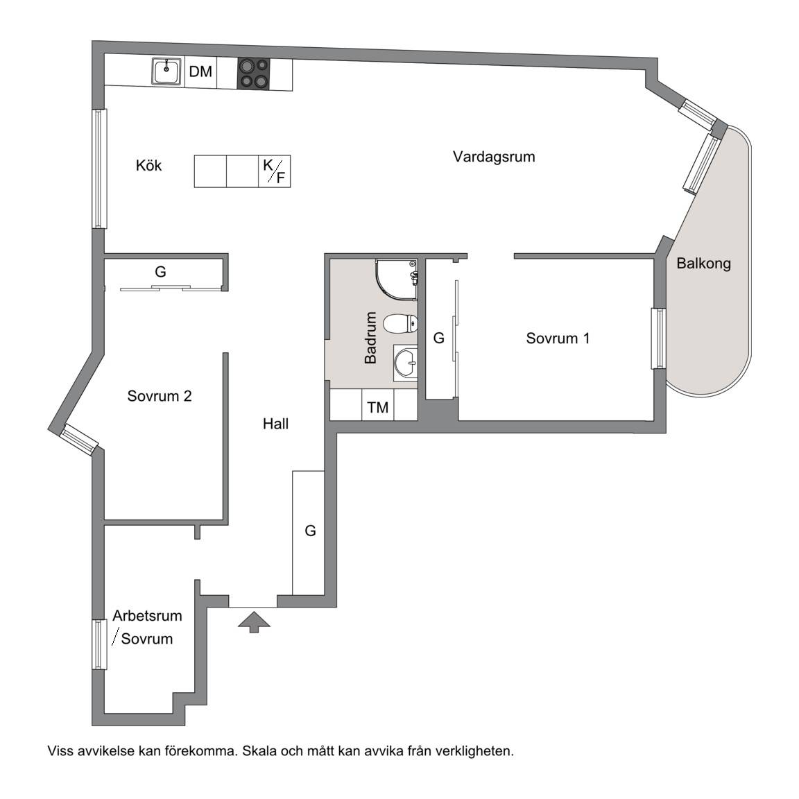 4 rum Lägenhet på Primusgatan 53 - vån 4 Lilla Essingen - Kungsholmen Stockholms kommun - bild 20