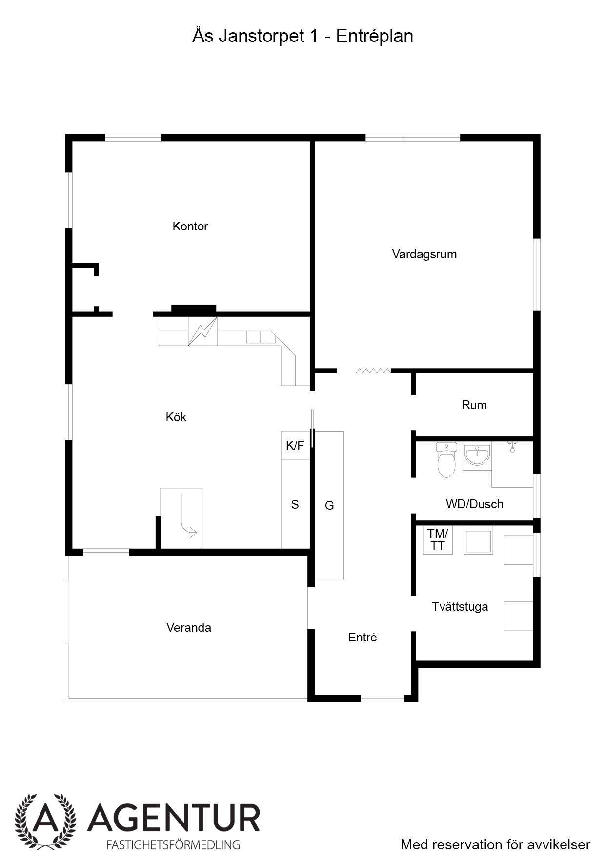 4 rum Villa på Ås Janstorpet 1 Ås Eda kommun - bild 30